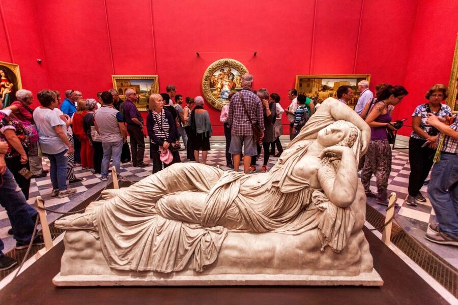 Florence: Skip-the-Line Uffizi Gallery Small Group Tour - Uffizi Terrace views and your self-paced finish