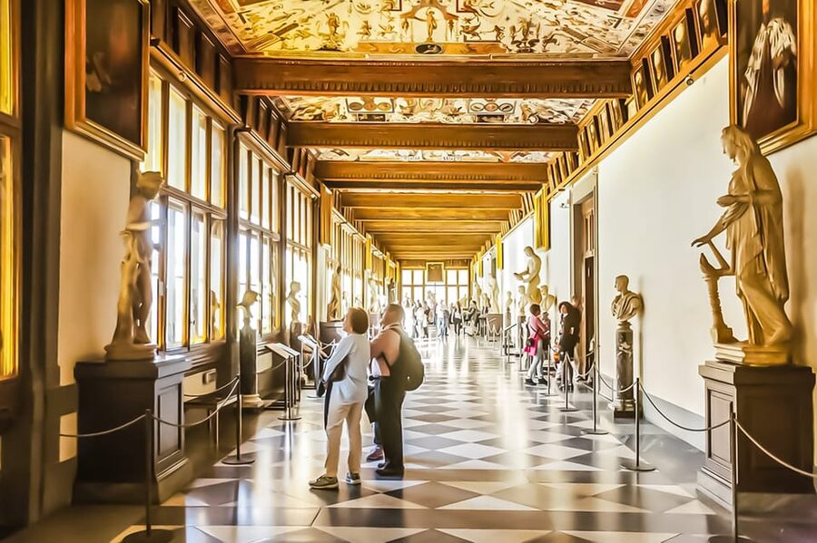 Florence: Skip-The-Line Uffizi Gallery Timed Entry Ticket - The Big Names: Michelangelo, Da Vinci, Giotto, and More