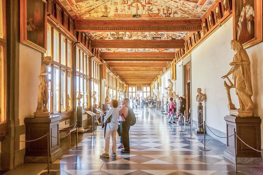 Florence: Uffizi Priority Ticket & Masterpieces Audio App - Crowds, Security, and Those Steps: How to Plan Your Energy