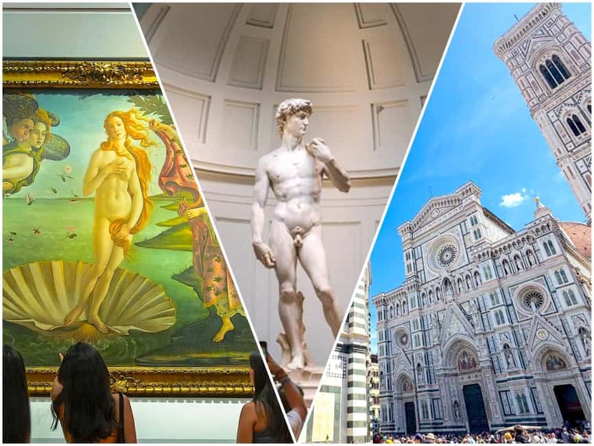 Florence: Walking Tour with David, Duomo & Uffizi Gallery - David to the Duomo area: exterior sights that set the scene