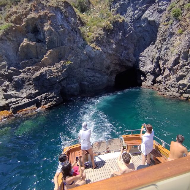 Forio: Ischia Island Boat Tour with Local Lunch and Swimming - Bay of San Montano: Coffee, Fruit, Local Liqueur, and Another Swim