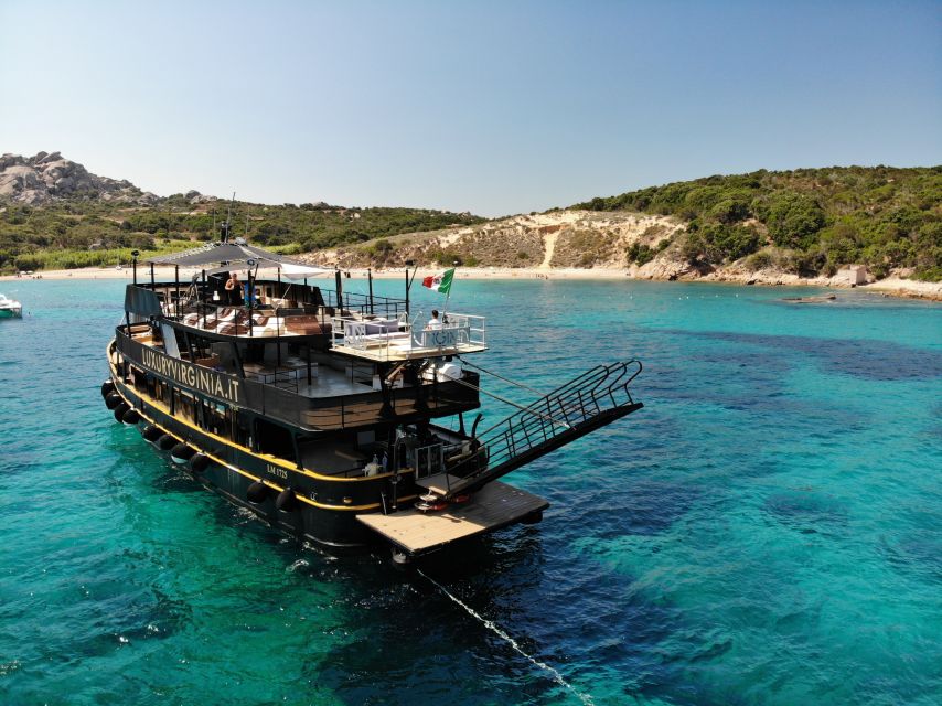 From Cannigione: La Maddalena Archipelago Boat Trip - Stop 1 to Stop 2: Love Bay at Spargi and the first 80 minutes of water