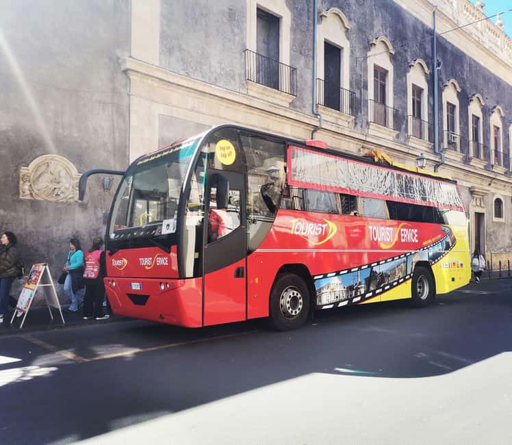 From Catania: Etna tour by Panoramic Bus - Meet via Vittorio Emanuele: the Catania pickup you should actually find