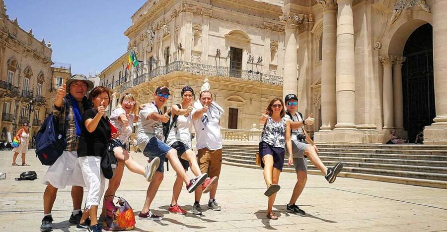 From Catania: Neapolis of Syracuse, Ortygia, and Noto Tour - Neapolis Archaeological Park: Greek Theatre, Latomie, and Roman Power