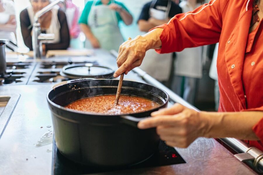 From Florence: Cooking Class & Lunch at Tuscan Farmhouse - From Santa Maria Novella to Mercato Centrale: start smart