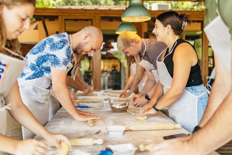 From Florence: Cooking Class & Lunch at Tuscan Farmhouse - The menu you make: bruschetta, hand pasta, ragù, roast pork, Tiramisù