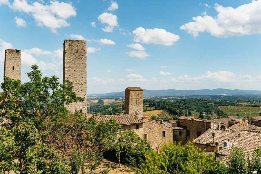 From Florence: Siena, San Gimignano, Pisa & Lunch at Winery - The Chianti winery lunch, the part most people remember