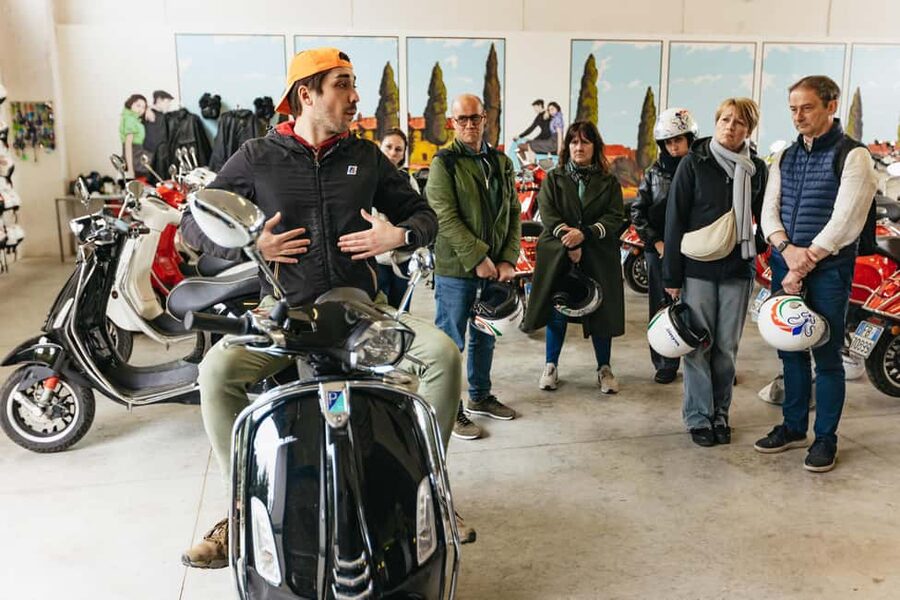 From Florence: Tuscan Countryside Vespa Tour with Tastings - The countryside segment: narrow roads between castles, villas, olives, and vines