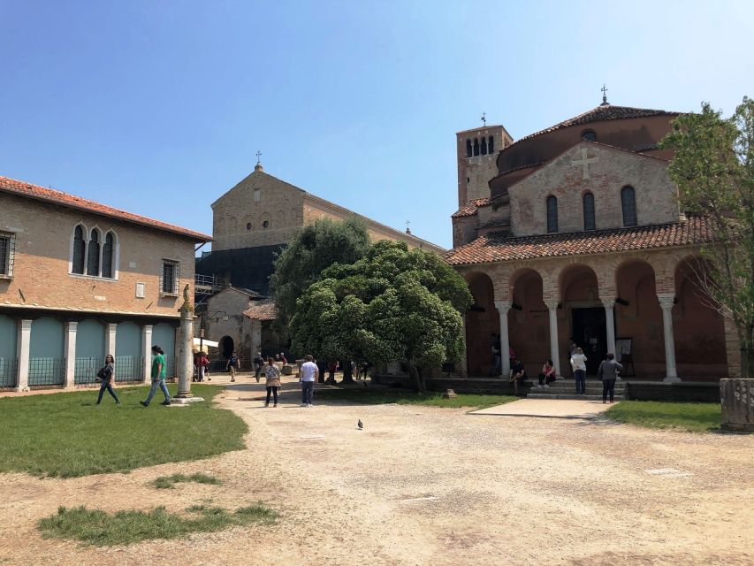 From Jesolo: Day Trip to Murano, Burano, and Torcello - Murano glassmaking and Santa Maria e Donato, with an hour that flies