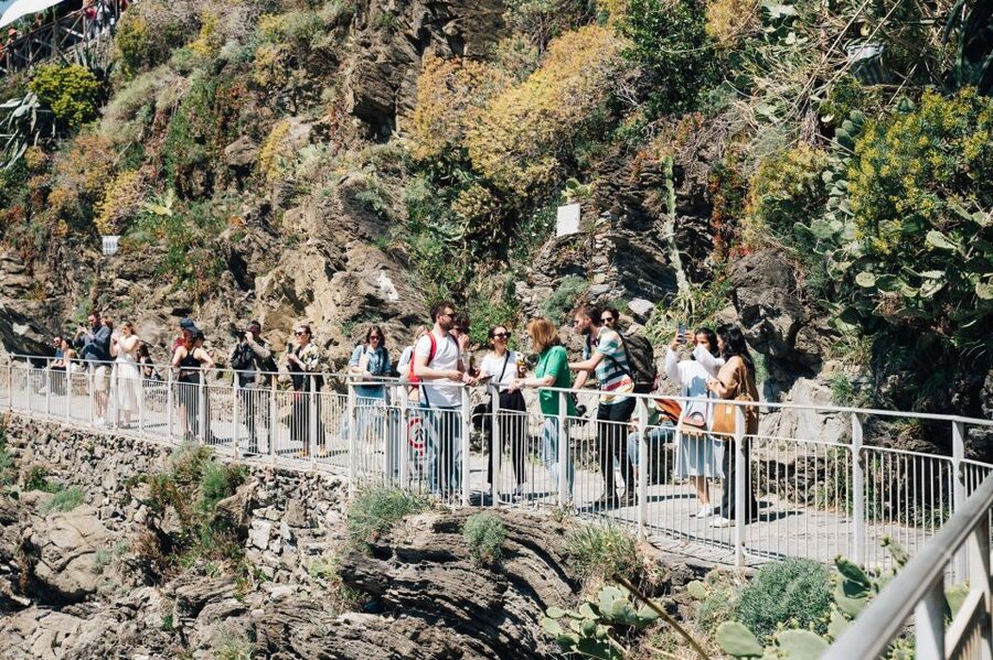 From La Spezia: Shore Excursion to Cinque Terre by Train - Riomaggiore: cliffside color with real free time