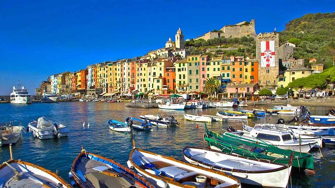 From Milan: Cinque Terre Guided Full-Day Trip With Cruise - Manarola stop: best time for photos and sea-level wandering