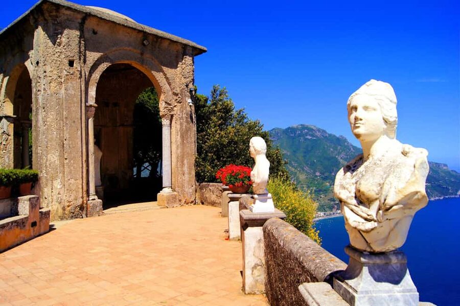From Naples: Amalfi Coast Full-Day Trip - Ravello Free Time: Gardens and Views Above the Sea