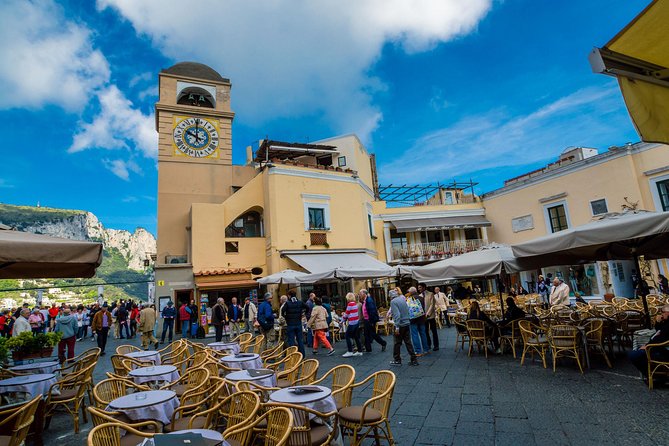 From Naples: Capri and Anacapri Small Group Tour + Ferry - Giardini di Augusto: The View Stop You Actually Want