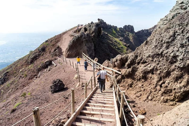 From Naples: Day Trip to Mount Vesuvius - A half-day climb with big bay views