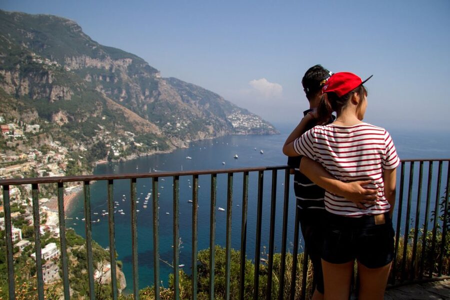 From Naples: Pompeii & Amalfi Coast Full-Day Trip - Pompeii’s Walking Tour: Theater, Baths, Necropolis, and Big Homes