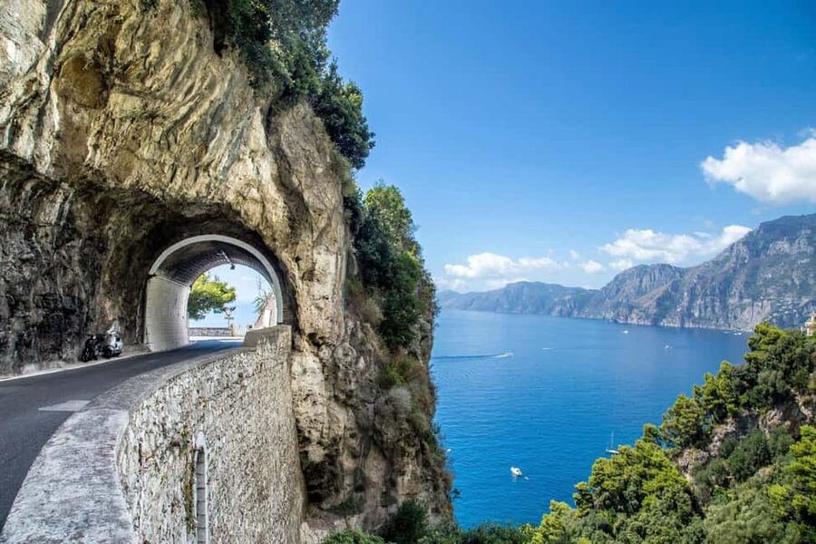 From Naples: Pompeii & Amalfi Coast Full-Day Trip with Lunch - Positano photo stop: 10 minutes to get your best angle