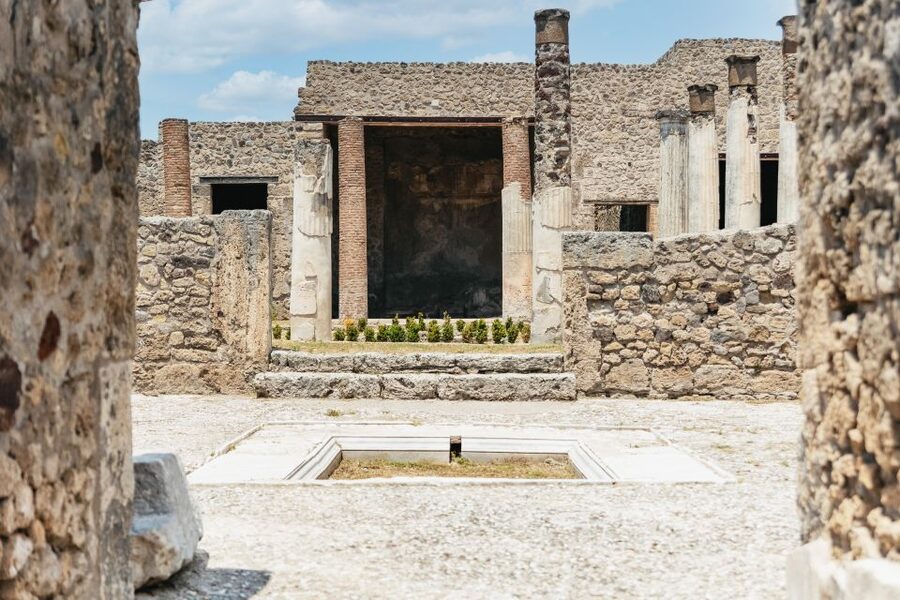 From Naples: Pompeii Ruins & Mount Vesuvius Day Tour - Pompeii Archaeological Site: Forum, Baths, Greek Theatre, and the Lupanare