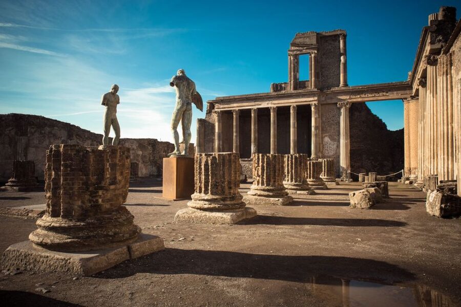 From Naples: Ruins of Pompeii - Pickup points in Naples and the timing reality