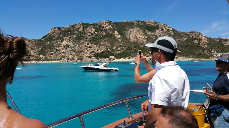 From Palau: 4 stops boat tour to La Maddalena archipelago - La Maddalena Town Hour: colorful streets, marina views, and ice cream