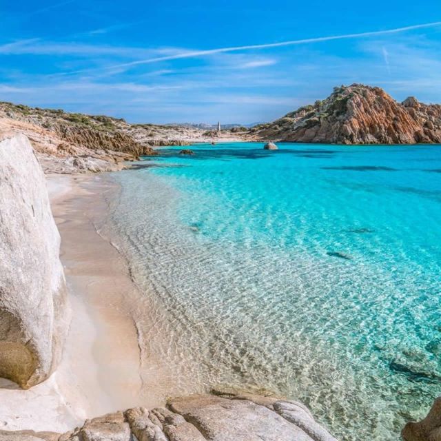 From Palau: La Maddalena Archipelago Boat Tour with Pasta - Strolling La Maddalena Island after the boat ride