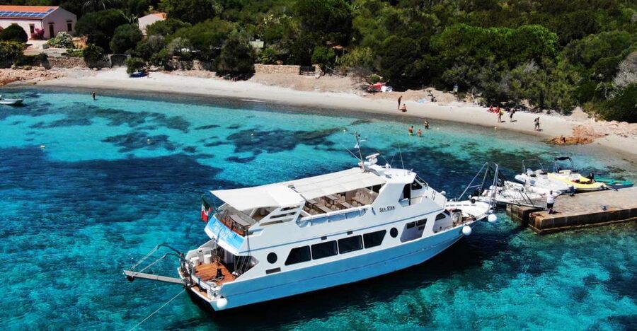 From Palau: La Maddalena Islands Full-Day Trip by Boat - Getting on board in Palau: timing and what to bring