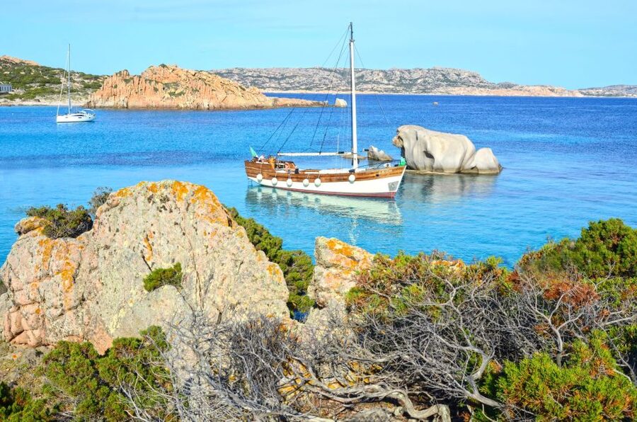 From Palau or La Maddalena: Archipelago Sailing Ship Tour - Onboard comfort: deck seating, limited shade, and keeping your day dry