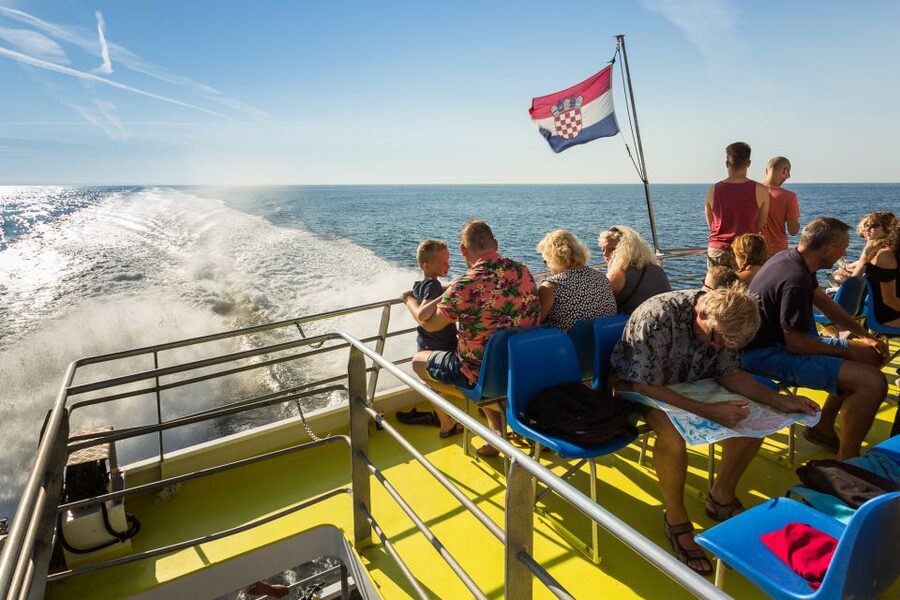 From Porec: Venice Catamaran Crossing One-Way or Round-Trip - On-board intro and guide support: names you might hear