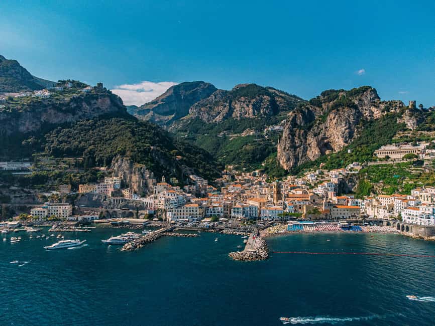 From Positano: Amalfi Coast Boat Tour with Swimming Stop - Emerald Grotto and Conca dei Marini: seeing the icons from the sea