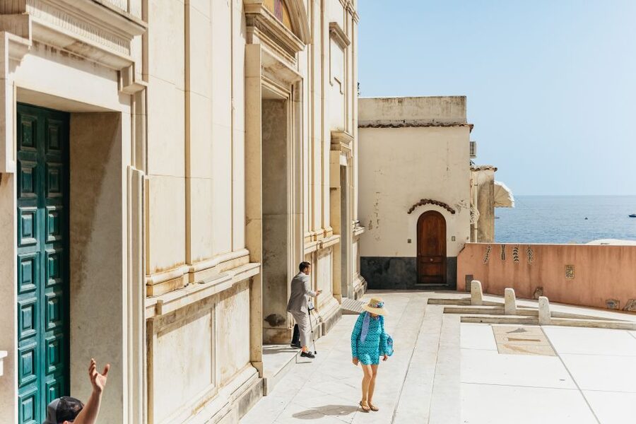 From Rome: Pompeii, Amalfi Coast and Positano Day Trip - Positano Free Time: Walkable Color, Practical Shopping, and Santa Maria Assunta