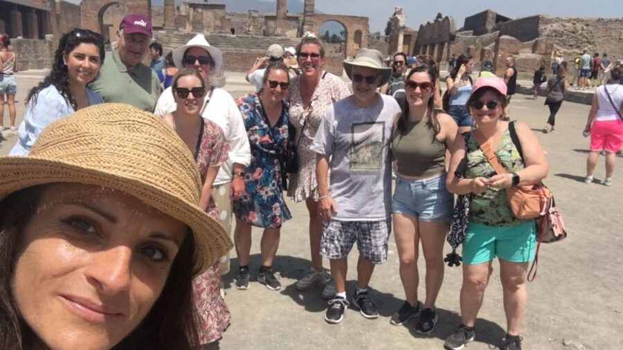 From Rome: Pompeii and Naples Day Trip by High-Speed Train - Naples by air-conditioned ride: Posillipo, Castel dell’Ovo, and Bay of Naples views