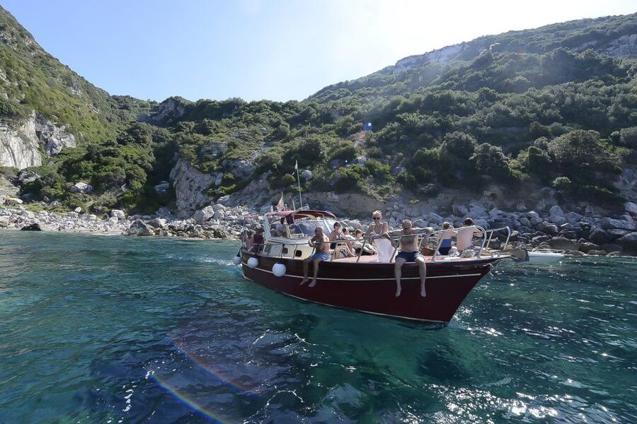 From Salerno: Day Trip to Amalfi Coast by Boat with Drinks - The boat experience onboard: what the “gozz o” style feels like