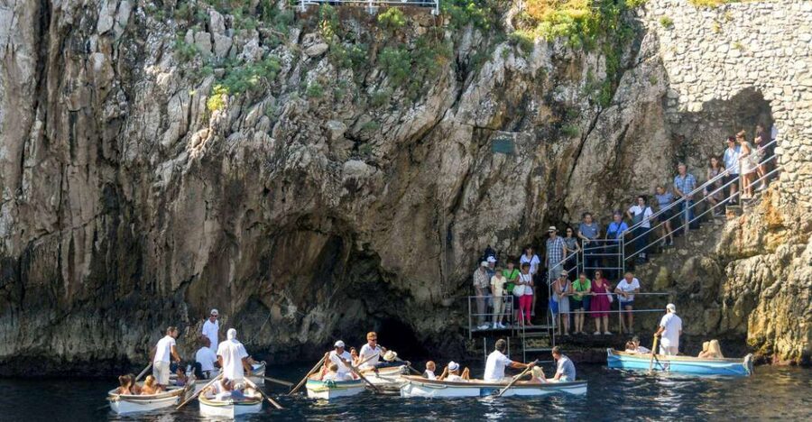 From Sorrento: Capri, Anacapri, & Blue Grotto Full-Day Trip - Shuttle Bus Touring: How the Guide Turns Stops Into Stories