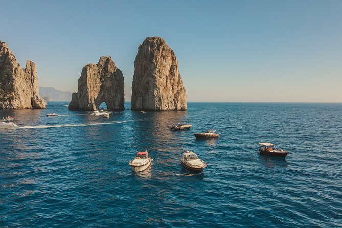 From Sorrento: Capri Small-Group Boat Tour with 4 Hours ashore - White Grotta and Green Grotta: short stops that actually feel special