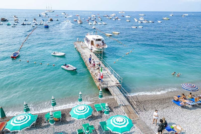 From Sorrento/Nerano: Amalfi and Positano Boat Tour - From Sorrento side to the harbor, how this day is paced