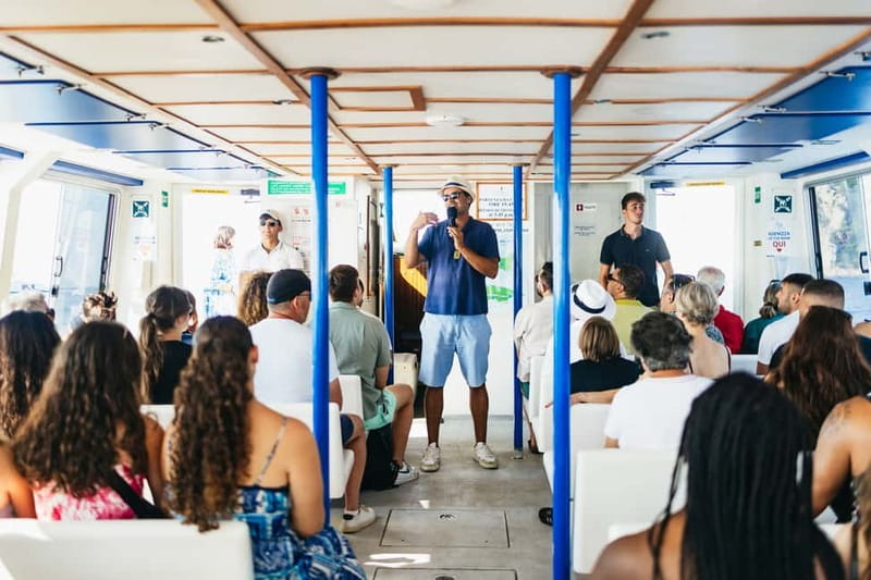 From Sorrento/Nerano: Capri Island Cruise with Guide Onboard - The Guide on Board: Multilingual Help That Saves Time