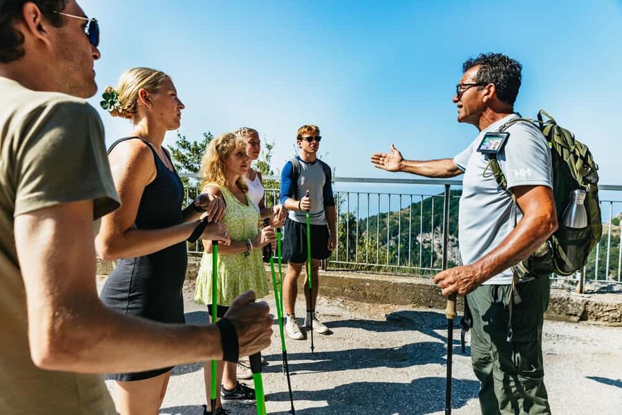 From Sorrento: Path of the Gods Guided Hike with Transfers - The shepherd hut stop, where the views meet real hospitality