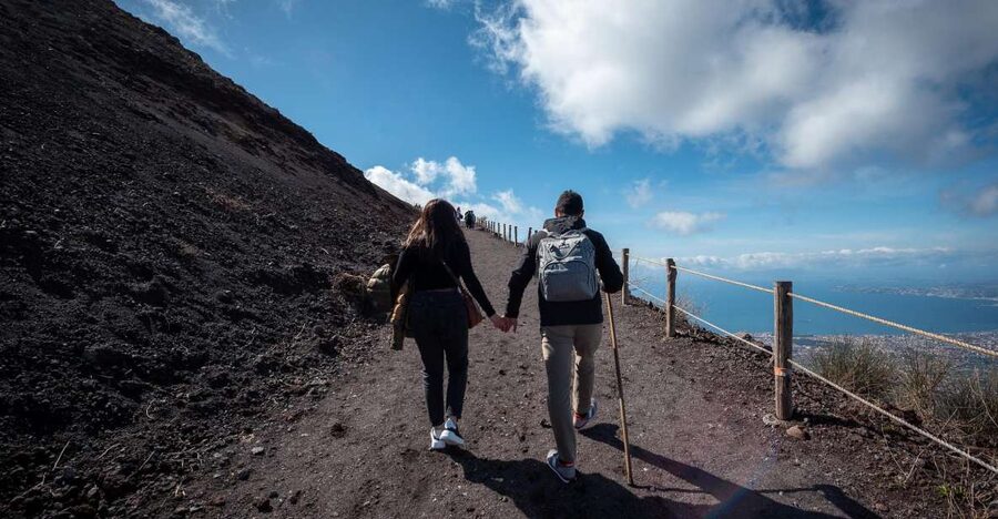 From Sorrento: Pompeii and Vesuvius Guided Tour with Lunch - Group size, timing pressure, and why footwear is the main decision
