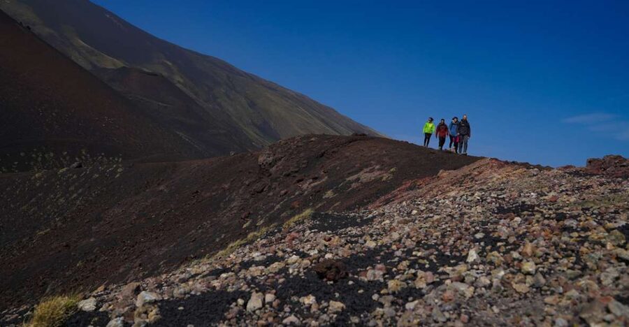 From Syracuse: Mount Etna Guided Morning Hike & Food Tasting - Silvestri Craters: Extinct Volcano Views You Can Walk Right Up To