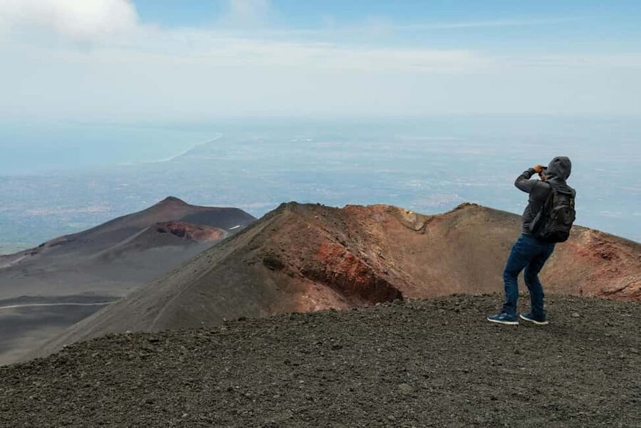 From Taormina Area: Mount Etna tour - 2,900m option: cable car and 4x4 to the main crater