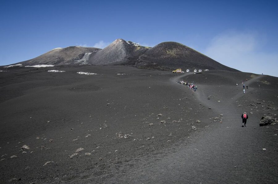 From Taormina: Etna Upper Craters Day Tour - Walking and footing on volcanic ground: what you need to wear