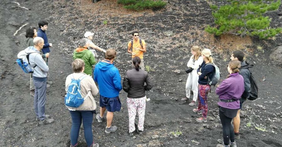 From Taormina: Full-Day Etna, Wine & Alcantara Canyons Tour - Lava cave walking: the Etna underworld, not just views