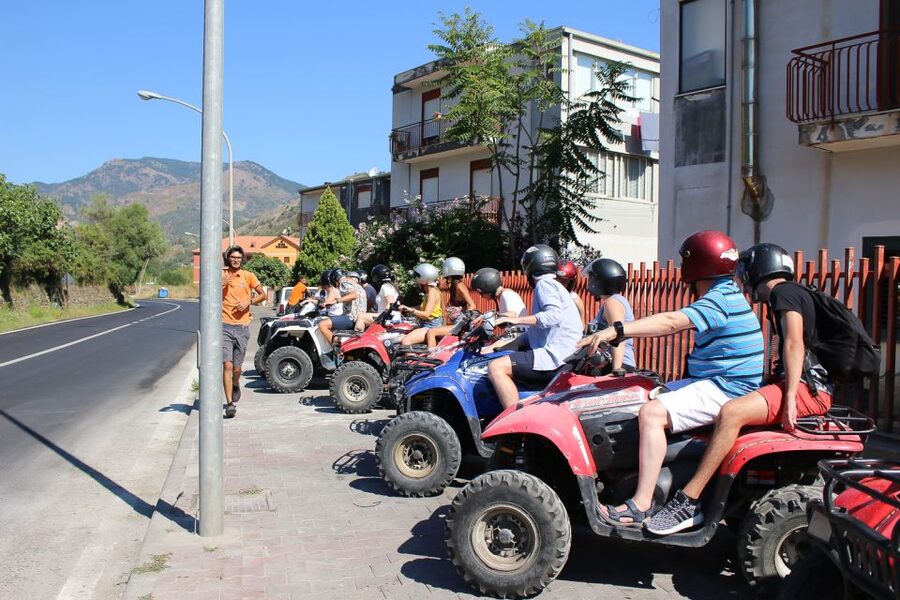 From Taormina: Off-Road ATV Tour Alcantara & Mount Etna - Gole dell’Alcantara: where the day feels instantly wild