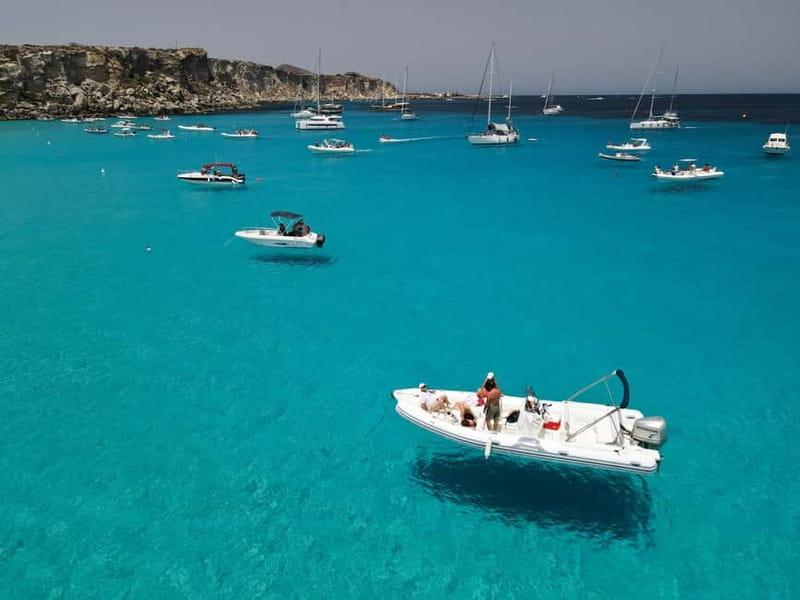 From Trapani: Egadi Islands Favignana & Levanzo Cruise - Blue Marino and the Tuff Quarry Story
