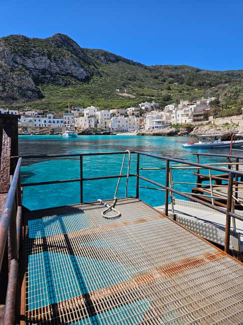 From Trapani: Favignana and Levanzo Shuttle Tour - The Levanzo swim stop: when to time your photos