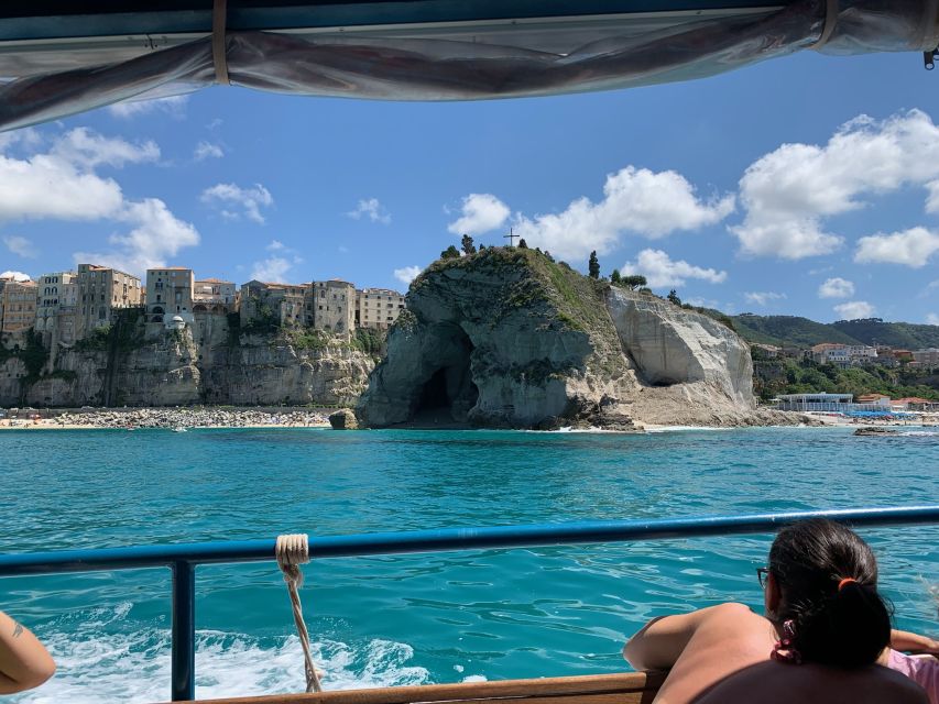 From Tropea: Capo Vaticano boat tour with snorkel & aperitif - The cruise route: caves, bays, and the “history in motion” approach