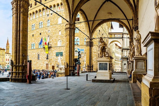 Full day shore excursion to Florence and Pisa from Livorno with tasting - Ponte Vecchio area walking: the real tradeoff