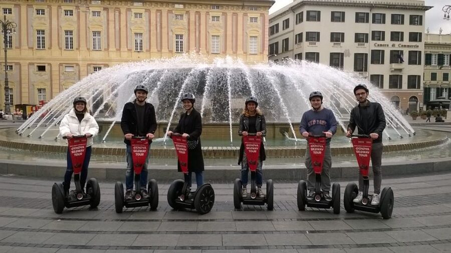 Genova: Segway Tour - Caruggi alley ride: medieval lanes, steep turns, and real character