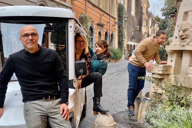 German Golfcart Tour - Piazza Navona’s Four Rivers fountain: where the tour really teaches you to look