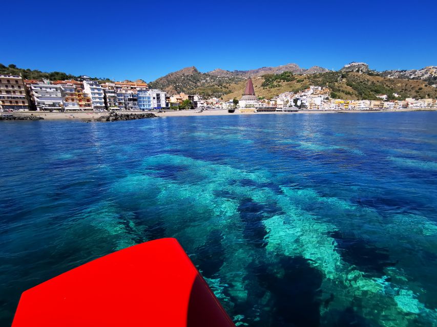 Giardini Naxos: Semi-Submarine Tour to Isola Bella - The Cave of Lovers and the Blue Grotto, seen from below