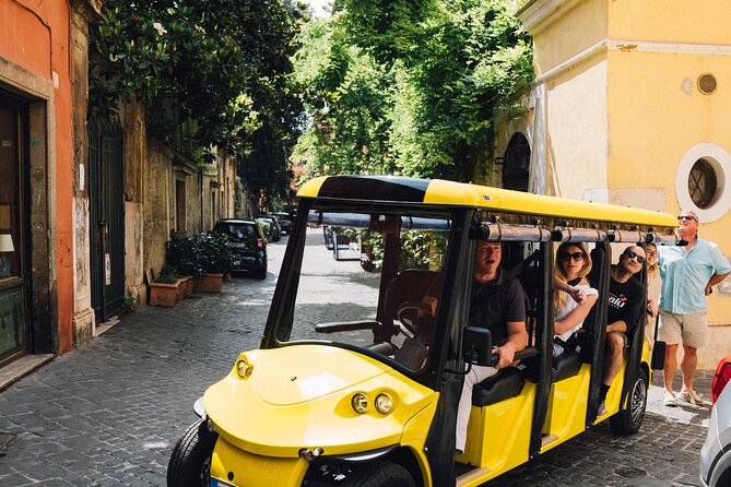 Golf Cart Small-Group Guided Tour: Rome City Highlights - Ending outside the Colosseum: use the tour as your launch pad
